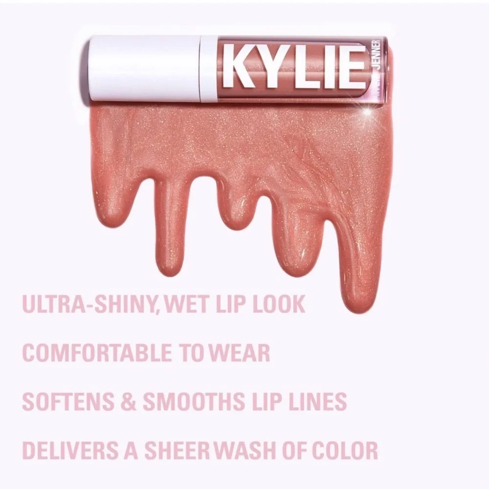 NEW KYLIE Cosmetics Plumping Lip Gloss in BERRY KISS